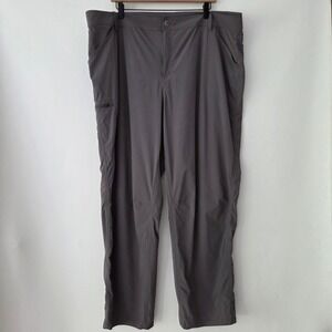 L.L.Bean Hiking Pants Gray No Fly Zone Women 20W